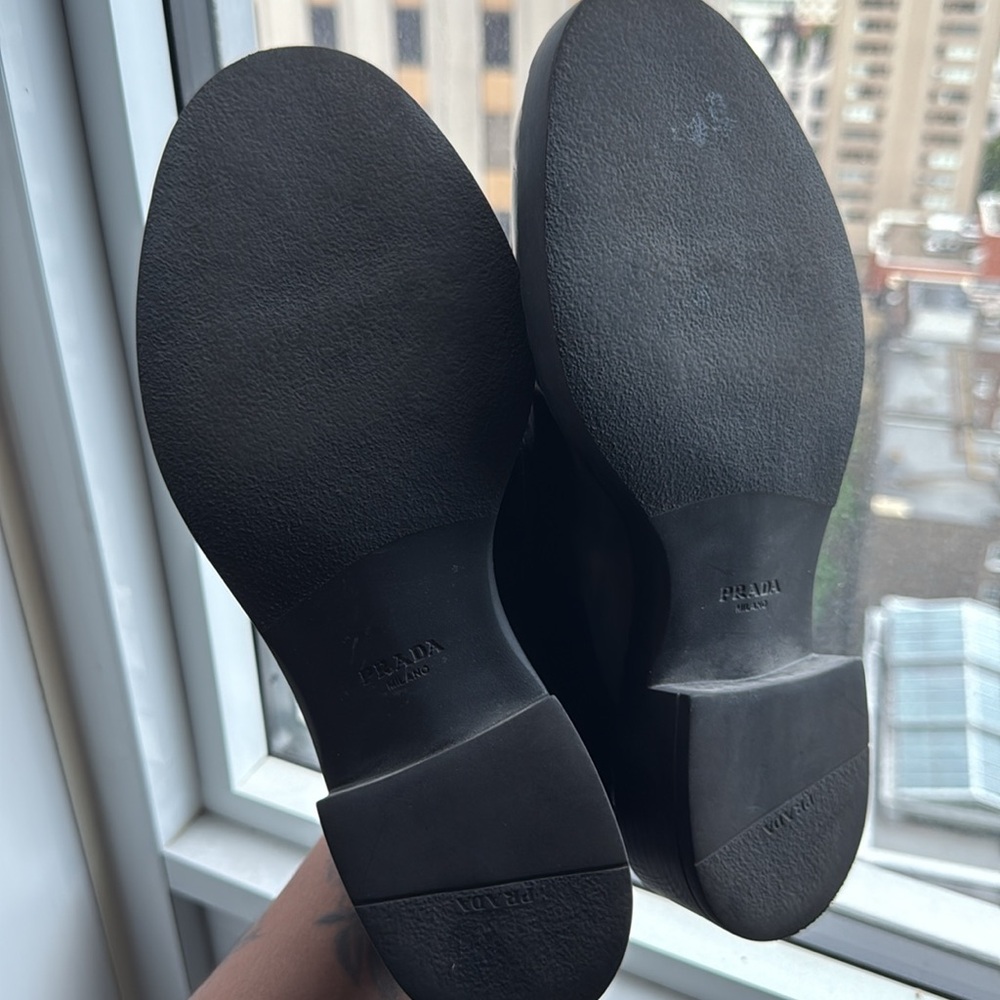 Prada Black Loafers - Picture 7 of 9
